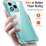 Husa pentru Honor 400 Lite, Techsuit Shockproof Clear Silicone, transparenta