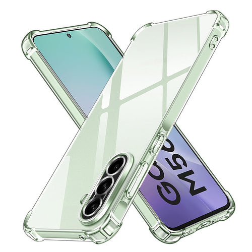 Husa pentru Samsung Galaxy M56, Techsuit Shockproof Clear Silicone, transparenta