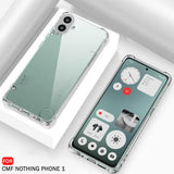 Husa pentru Nothing CMF Phone 2 Pro, Techsuit Shockproof Clear Silicone, transparenta