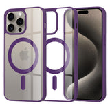 Husa pentru iPhone 15 Pro Max, Techsuit MagSafe Pro, albastru