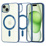 Husa pentru iPhone 15 Plus, Techsuit MagSafe Pro, albastru