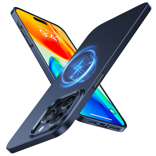 Husa pentru iPhone 15 Pro, Torras OriginFit-Mag Series, albastru