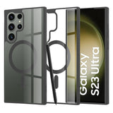 Husa pentru Samsung Galaxy S23 Ultra, Techsuit MagSafe Pro, albastru