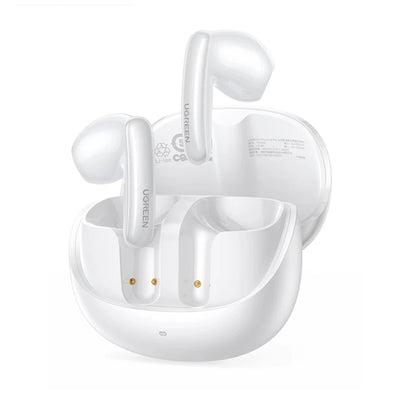 Casti wireless UGREEN HiTune H6 Pro WS203 (35873), Bluetooth 5.3, Adaptive ANC, Spatial Sound, Hi-Res, IPX5, alb