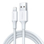 Cablu UGREEN de date US155 (20728), pentru iPhone, iPad, iPod, USB to Lightning, 5V/2.4A, 480Mbps, MFi Ceritified, 1m, alb