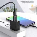 Adaptor Techsuit Premium OTG Adapter Hyperport (A2), USB to Type-C, 5Gbps, 6A, 120W, Converter pentru Pc/laptop