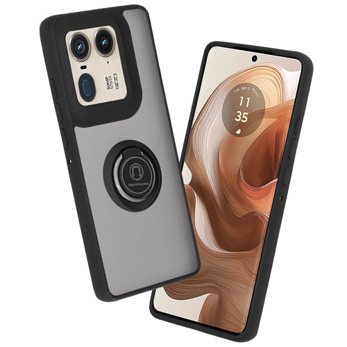 Husa pentru Motorola Edge 50 Ultra, Techsuit Glinth, negru