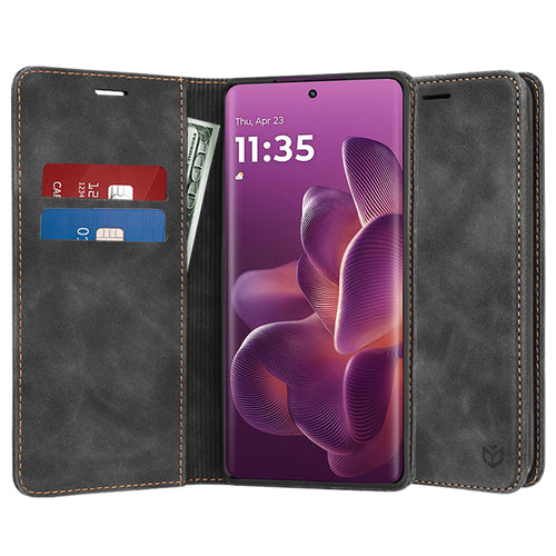 Husa pentru Motorola Edge 60 Pro, Techsuit Confy Cover, negru