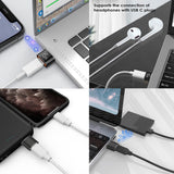 Adaptor Techsuit Premium OTG Adapter Hyperport (A4), Type-C to USB, 5Gbps, 6A, 120W, Converter pentru Phone