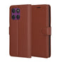 Husa pentru Motorola Edge 60 Pro, Techsuit Leather Folio, maro