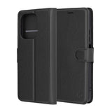 Husa pentru OPPO A5 Pro 5G, Techsuit Leather Folio, maro