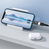 Adaptor Techsuit Premium OTG Adapter Hyperport (A6), USB3.0 to Lightning, PD30W, 5Gbps, GaN, Converter pentru iPhone