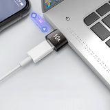 Adaptor Techsuit Premium OTG Adapter Hyperport (A7), Type-C to USB3.0, 5Gbps, 10A, Converter pentru Phone, Negru