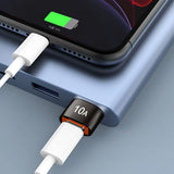 Adaptor Techsuit Premium OTG Adapter Hyperport (A7), Type-C to USB3.0, 5Gbps, 10A, Converter pentru Phone, Negru