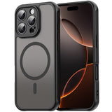 Husă pentru Oppo Reno16 F / Reno16 FS, Techsuit HaloFrost II MagSafe, Neagră