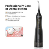 Bitvae Water Flosser (BV5020E), cu 4x Standard, 1x Periodontal, 1x Orthodontic, 1x Tongue Nozzel, 300ml, 3 Modes, Alb