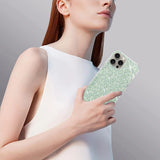 Husa pentru Samsung Galaxy S25 Plus, Techsuit Sparkly Glitter, alb
