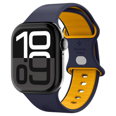 Curea smartwatch pentru Google Pixel Watch 3 / Watch 4 / Watch 5 45mm, Spigen Nano Pop, Bleumarin