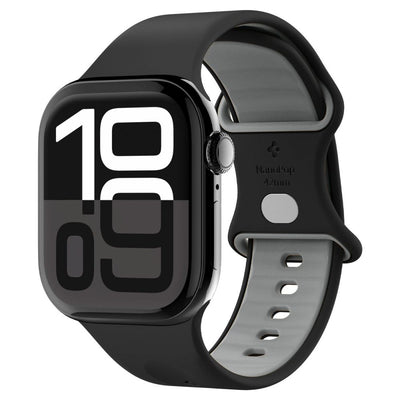 Curea smartwatch pentru Google Pixel Watch 3 / Watch 4 / Watch 5 45mm, Spigen Nano Pop, Neagră