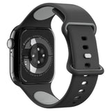 Curea pentru Apple Watch SE 40mm, Spigen Nano Pop (AMP09324), negru
