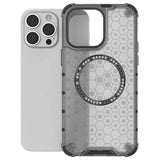 Husa pentru iPhone 14 Pro, Techsuit HoneyComb Shield MagSafe, alb