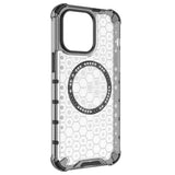 Husa pentru iPhone 14 Pro, Techsuit HoneyComb Shield MagSafe, alb