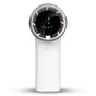 Techsuit Premium Mini Hand Fan (A8), cu LED afisaj digital, USB-C reincarcabil, 5 Wind Speeds, 3600mAh, Alb