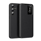 Husă pentru Samsung Galaxy S26 FE, Techsuit SmartView Series, Neagră