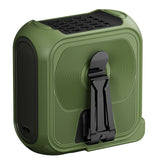 Techsuit Premium portabil Mini Fan (Z13), cu Baterie externa, reincarcabil, 5 Wind Speeds, Belt Buckle, 10000mAh, Gri