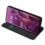 Husa pentru Motorola Edge 60 Pro, Techsuit Magskin Book, negru