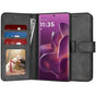 Husa pentru Motorola Edge 60 Pro, Techsuit Diary Book, negru