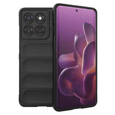 Husa pentru Motorola Edge 60 Pro, Techsuit Magic Shield, negru