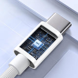 Adaptor Techsuit (2 pack) Adaptor Cablu Musicbox (AC18), Type-C to 3.5mm Jack, DAC Chip, 3A, Plug si Play, Alb