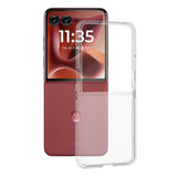 Husa pentru Motorola Razr 60 Ultra, Techsuit Clear Silicone, transparenta