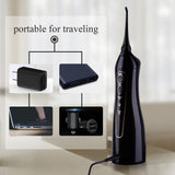 Bitvae Water Flosser (BV5020E), cu 4x Standard, 1x Periodontal, 1x Orthodontic, 1x Tongue Nozzel, 300ml, 3 Modes, Alb