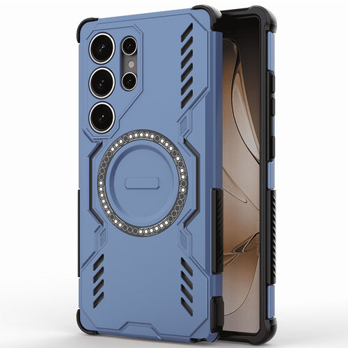 Husă pentru iPhone 17 Pro / iPhone 18 Pro, Techsuit ArmorMag Case, Albastră