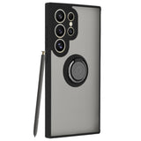 Husa pentru Samsung Galaxy S24 Ultra, Techsuit Glinth, negru
