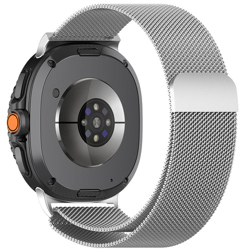 Curea pentru Samsung Galaxy Watch8 40mm, Techsuit Watchband (W009), argintiu