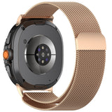 Curea pentru Samsung Galaxy Watch8 40mm, Techsuit Watchband (W009), roz auriu
