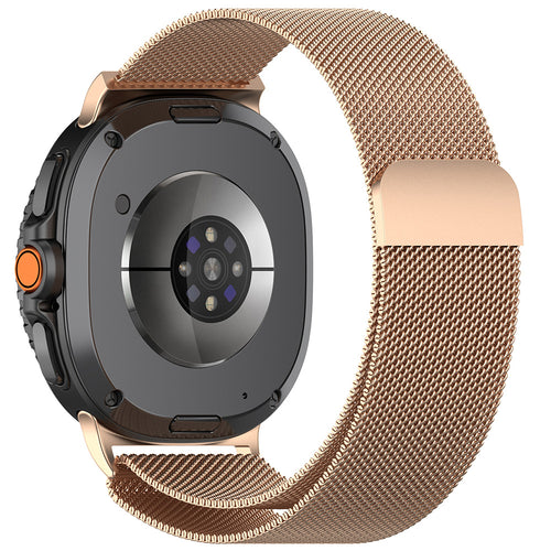 Curea pentru Samsung Galaxy Watch8 40mm, Techsuit Watchband (W009), roz auriu