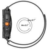 Curea pentru Samsung Galaxy Watch8 40mm, Techsuit Watchband (W009), roz auriu