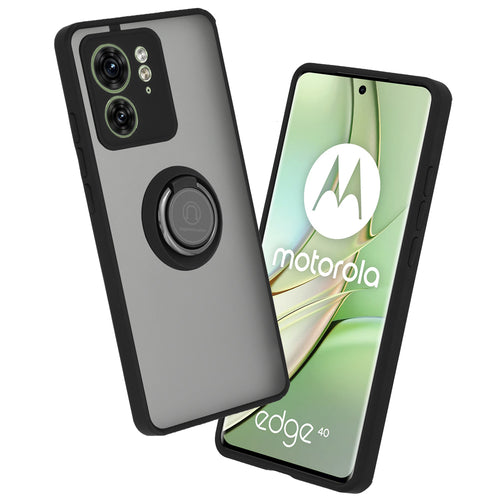 Husa pentru Motorola Edge 40, Techsuit Glinth, negru