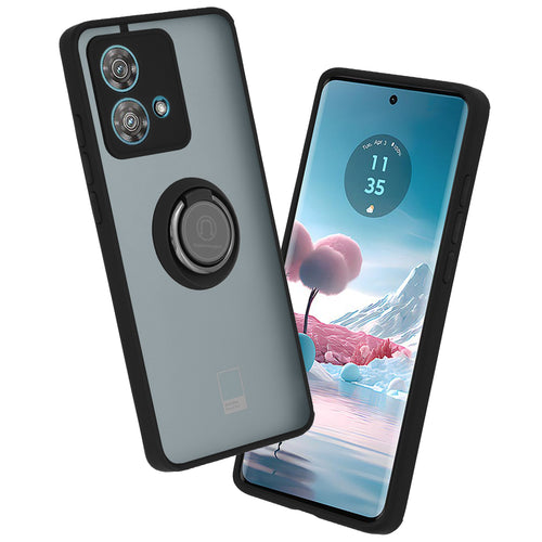 Husa pentru Motorola Edge 40 Neo, Techsuit Glinth, negru