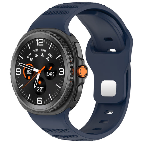 Curea pentru Samsung Galaxy Watch8 40mm, Techsuit Watchband (W050), bleumarin