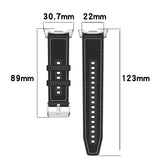 Curea pentru Samsung Galaxy Watch8 40mm, Techsuit Watchband (W051), gri