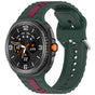 Curea pentru Samsung Galaxy Watch8 40mm, Techsuit Watchband (W078), verde inchis