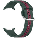 Curea pentru Samsung Galaxy Watch8 40mm, Techsuit Watchband (W078), verde inchis