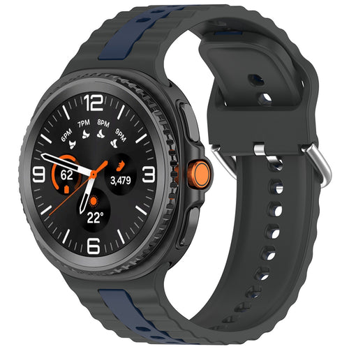 Curea pentru Samsung Galaxy Watch8 40mm, Techsuit Watchband (W078), gri