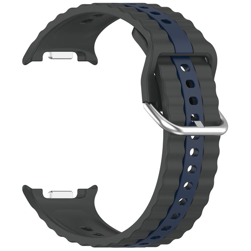 Curea pentru Samsung Galaxy Watch8 40mm, Techsuit Watchband (W078), gri
