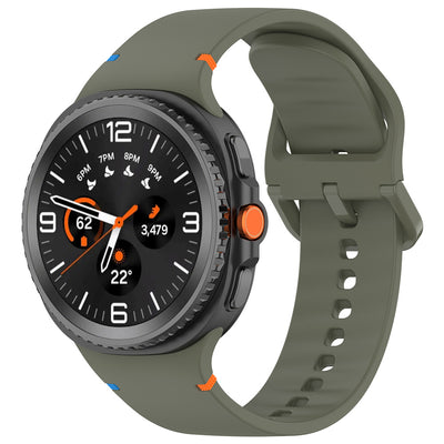 Curea pentru Samsung Galaxy Watch8 40mm, Techsuit Watchband (W079), verde camuflaj
